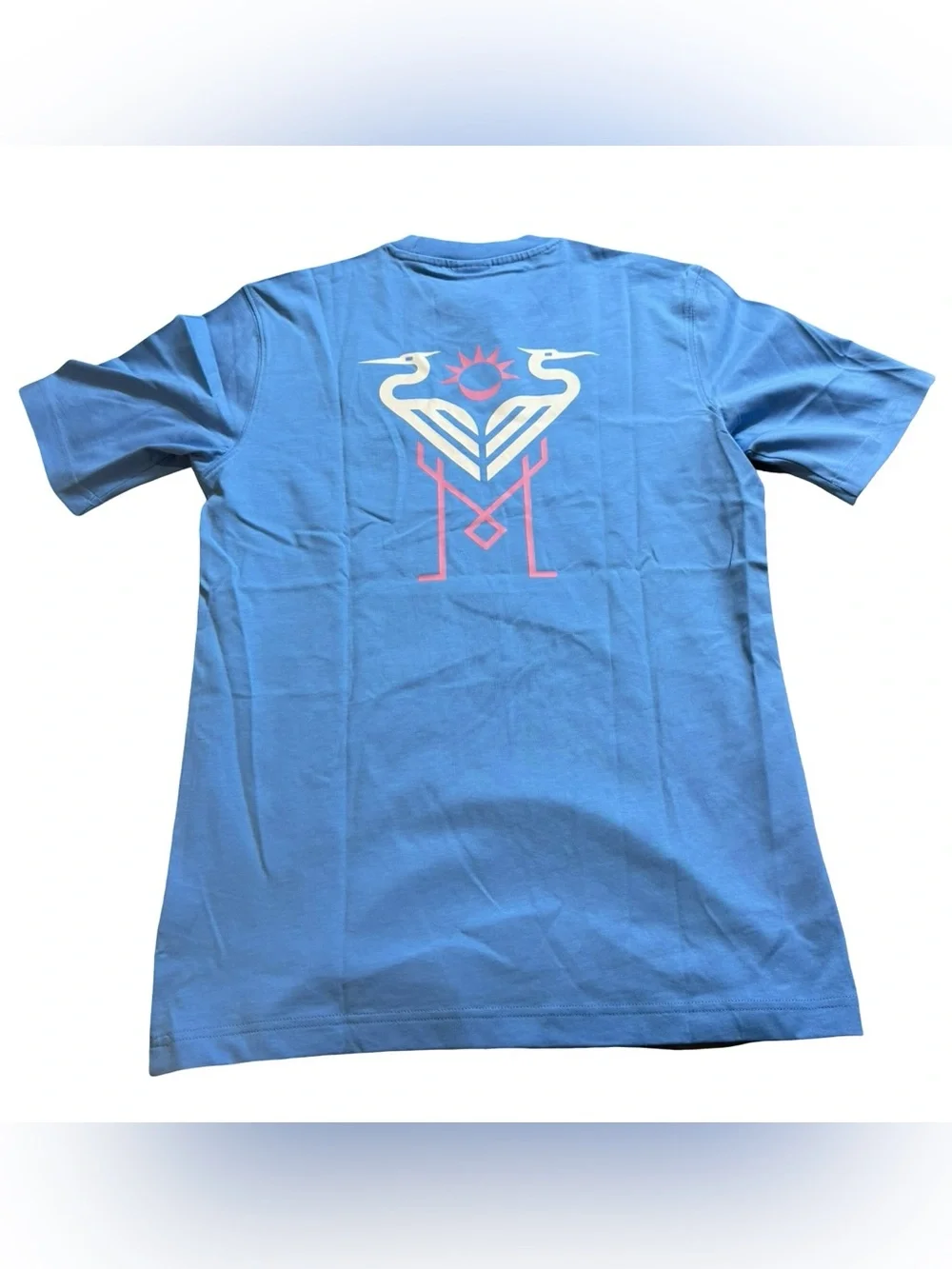 Adidas Originals Inter Miami soccer‎ CF Graphic Tee Shirt Sky Blue Men’s Small
